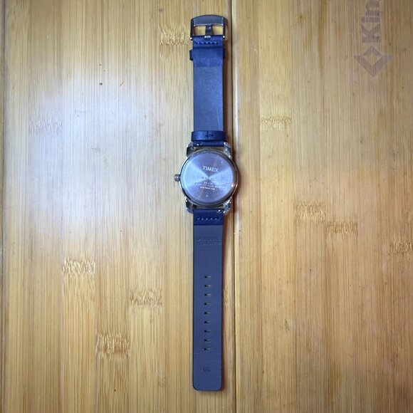 Timex Easy Reader Date Blue/Silver Men's Watch, 39mm - Picture 4 of 5